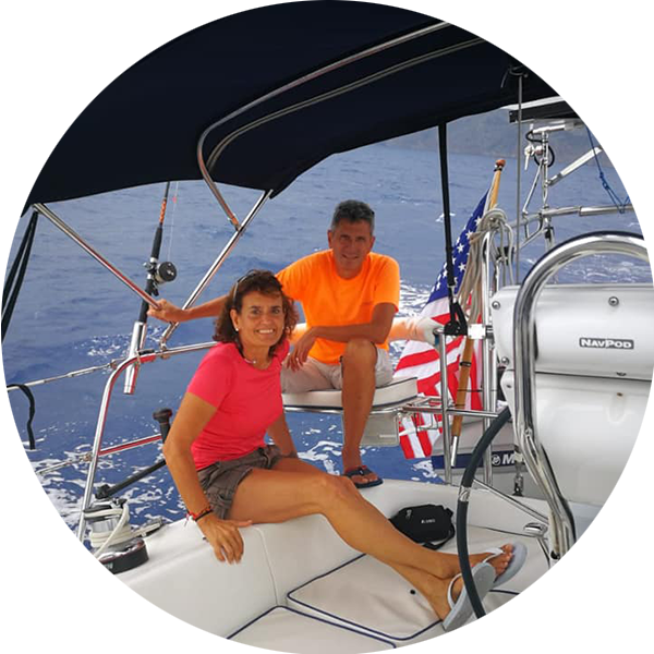 Two on board the Moraira